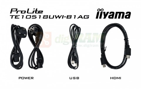 Monitor wielkoformatowy 104.6 cala TE10518UWI-B1AG INFRARED,40pkt,VA,21:9(5K),8xUSB, 8xMIC,2x16W+Subwoofer(16W),Android 13,WiFi,