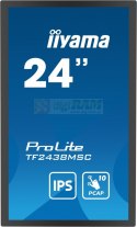 Monitor wielkoformatowy 23.8 cala TF2438MSC-B1 IPS,FHD,DP,HDMI,2x2W,2xUSB,600(cd/m2), 10pkt.7H,IP1X(Front),Pion/Poziom