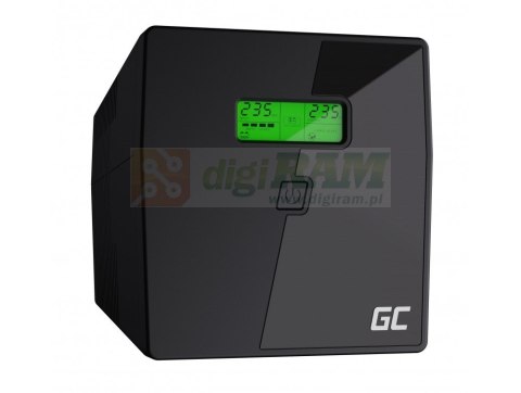 GREEN CELL ZASILACZ AWARYJNY UPS03 POWER PROOF 1000VA 600W