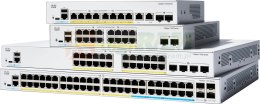 Switch Cisco Catalyst 1300 8p GE Full PoE 2x1G Combo