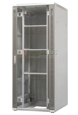 EmiterNet Szafa ramowa stojąca 42U, drzwi przód blacha/szkło, 800x1000x1980mm (szer./gł./wys.)
