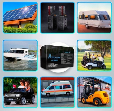 Akumulator LiFePO4 160AH 12.8V BMS EX.30462 Akumulator LiFePO4 160AH 12.8V BMS EX.30462