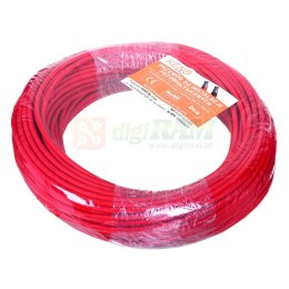 Kabel solarny 4 mm /czerwony / odcinek 50 m
