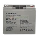 QOLTEC AKUMULATOR AGM 12V | 20AH | MAX.300A