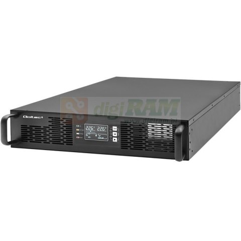 Zasilacz awaryjny UPS do RACK | 3kVA | 3000W | Power Factor 1.0 |LCD | On-line