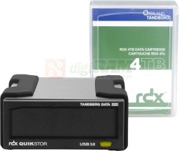 Tandberg RDX External drive kit with 4TB USB3+