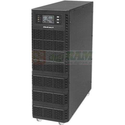 Zasilacz awaryjny UPS 10kVA | 10000W | Power Factor 1.0 | LCD | EPO | USB | On-line