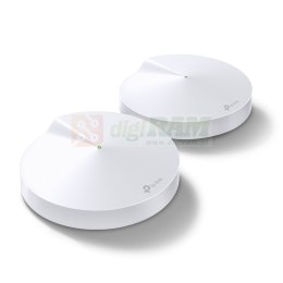 TP-Link Deco M5 (2-Pack) Dual-band (2.4 GHz/5 GHz) Wi-Fi 5 (802.11ac) Biały Wewnętrzne