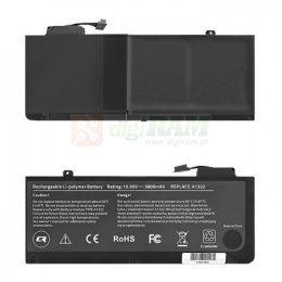 Bateria do laptopa Qoltec 52551.A1322 (58 Wh; do laptopów Apple)