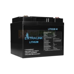 EXTRALINK AKUMULATOR LIFEPO4 12.8V 40AH