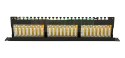 Patch panel Extralink EX.9830 (1U; kat. 5e; 24xRJ-45)