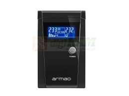 UPS ARMAC OFFICE LINE-INT 2X SCHUKO O/850F/LCD