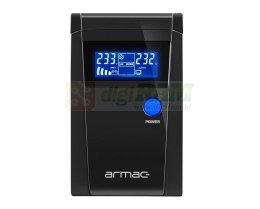 UPS ARMAC OFFICE LINE-INT 850VA LCD 2X230V O850EPSW