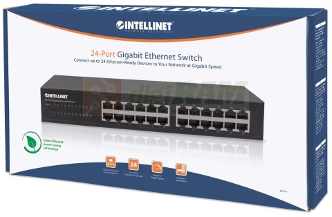 INTELLINET GIGABIT SWITCH 24X 10/100/1000 RJ45 DES