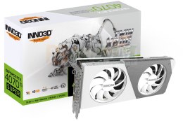 Karta graficzna INNO3D GeForce RTX 4070 Ti SUPER TWIN X2 OC WHITE