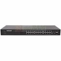 GIGA SWITCH 24x RJ45 + 2x SFP WEB-SMART VLAN QOS RACK