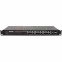 GIGA SWITCH 24x RJ45 + 2x SFP WEB-SMART VLAN QOS RACK