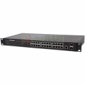 GIGA SWITCH 24x RJ45 + 2x SFP WEB-SMART VLAN QOS RACK