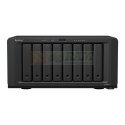 NAS Synology DS1823xs+; Tower; 8x (3.5" SATA HDD/2.5" SATA SSD); AMD Ryzen V1780B, 8 GB DDR4 ECC SODIMM (max. 32GB), 2x 1GbE RJ-