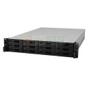 Expansion unit Synology RX1217sas; 2U RACK; 12x (3.5"/2.5" SAS/SATA SSD/HDD)