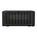 NAS Synology DS1821+; Tower; 8x (3.5"/2.5" SATA HDD/SSD); AMD Ryzen V1500B;,4 GB DDR4 (max. 32GB),4 x 1GbE RJ-45