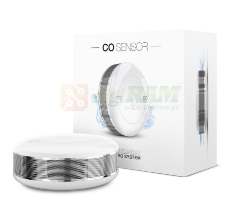 FIBARO Czujnik tlenku węgla CO Sensor FGCD-001 (wewnętrzny; Z-Wave; kolor biały)