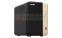 Qnap TS-264-8G, Tower, 2 x 2.5"/3.5" SATA, Intel Celeron N5105/N5095 4C/4T, 8 GB DDR4 onboard not expandable, 2 x 2.5GbE, option