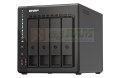 Qnap TS-453E-8G, Tower, 4 x 2.5"/3.5" SATA , Intel Celeron J6412 4C/4T, 8 GB DDR4 onboard not expandable, 2 x 2.5GbE, External a