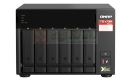 Qnap TS-673A-8G, Tower, 6 x 2.5