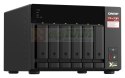 Qnap TS-673A-8G, Tower, 6 x 2.5"/3.5" SATA, AMD Ryzen V1500B 4C/8T, 8GB DDR4 (Max. 64GB), 2 x 2.5GbE, optional 10GbE, Single PSU