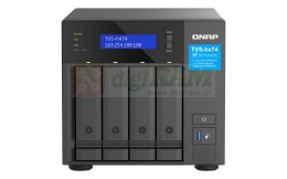 Qnap TVS-h474-PT-8G, Tower, 4 x 2.5