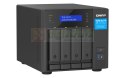 Qnap TVS-h474-PT-8G, Tower, 4 x 2.5"/3.5" SATA , Intel Pentium Gold G7400 2C/4T, 8GB (1x 8GB) DDR4 SODIMM (Max. 128GB), 2 x 2.5G