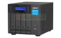 Qnap TVS-h474-PT-8G, Tower, 4 x 2.5"/3.5" SATA , Intel Pentium Gold G7400 2C/4T, 8GB (1x 8GB) DDR4 SODIMM (Max. 128GB), 2 x 2.5G