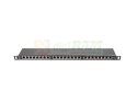 Patch panel Lanberg PPS6-0024-B (0.5U; kat. 6)