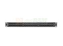 Patch panel Lanberg PPU6-1048-B (1U; kat. 6; 48xRJ-45)