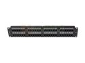 LANBERG PATCH PANEL 48 PORT 2U KAT.6 CZARNY PPU6-2048-B