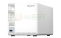 Qnap TS-364-8G, Tower, 3.5" SATA, Intel Celeron N5105/N5095 4C/4T, 8 GB onboard not expandable, 1 x 2.5GbE, External adapter (PS