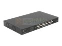 LANBERG SWITCH RACK 19" RSFE-24P-2C-360 24X 100MB POE+/2X COMBO GIGABIT 360W