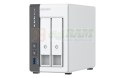 Qnap TS-216G, Tower, 2 x 2.5"/3.5" SATA, ARM 2.0GHz Quad core, 4GB, 1 x 2.5GbE + 1 x GbE, External adapter (PSU)