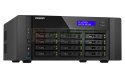 Qnap TS-h1290FX-7302P-128G, Tower, 12 x 2.5" U.2 NVMe PCIe/SATA, AMD EPYC 7302P 16C/32T , 128GB RDIMM DDR4 (Max. 1TB),  2 x 25Gb