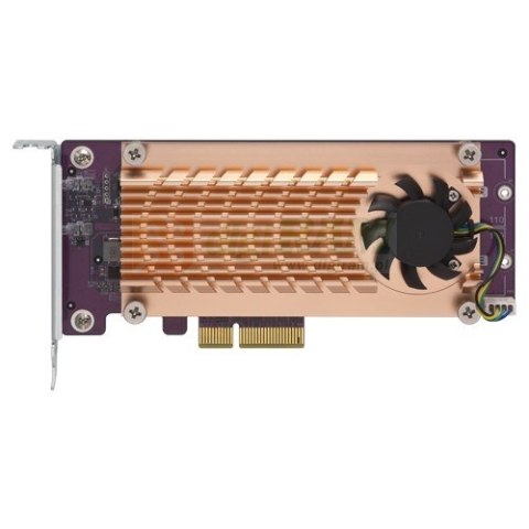 Qnap-QM2-2P-244A, 2 x M.2 22110/2280 PCIe NVMe SSD