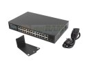 LANBERG SWITCH RACK 19" RSFE-24P-2C-360 24X 100MB POE+/2X COMBO GIGABIT 360W