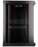 Extralink - szafka wisząca 19" 12U 600x600 Czarna