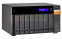 Qnap TL-D800S Expansion unit, Tower, 8x 2.5/3.5" SATA, with a QXP-800eS-A1164 PCIe SATA host card and 2 SFF-8088 to SFF-8088 SAS