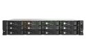 Qnap TL-R1200PES-RP Expansion unit, 12-bay 2U rackmount, 12x 2.5/3.5" SATA, 2 ports (SFF-8644 1x2), redundant PSU, without rail 