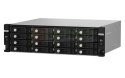 Qnap TL-R1620Sdc Expansion unit, 3U rackmount, 16x 2.5"/3.5" SAS (2.5" SATs drives with optional QDA-SA2 accessory), 3 x SFF-864