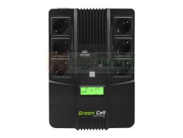 GREEN CELL ZASILACZ AWARYJNY UPS06 AIO 600VA 360W