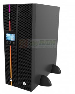 Zasilacz awaryjny UPS GXE3-1000IRT2UXL 1000VA/900W rack/tower z szynami C14 wejście/C13 x 8 wyjście