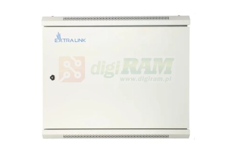 Extralink-szafa wisz 19" 9U 600mm szara d. blaszane