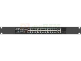 Przełącznik 24X 100MB POE+ /2x COMBO 250W RSFE-24P-2C-250